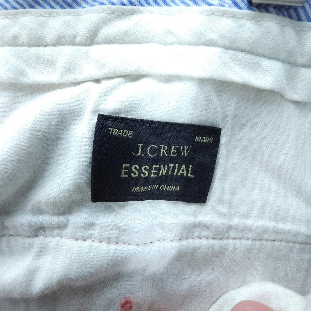Streetwear J Crew 484 Essential Chino Mens 31x30 Pink Slim Fit Pants